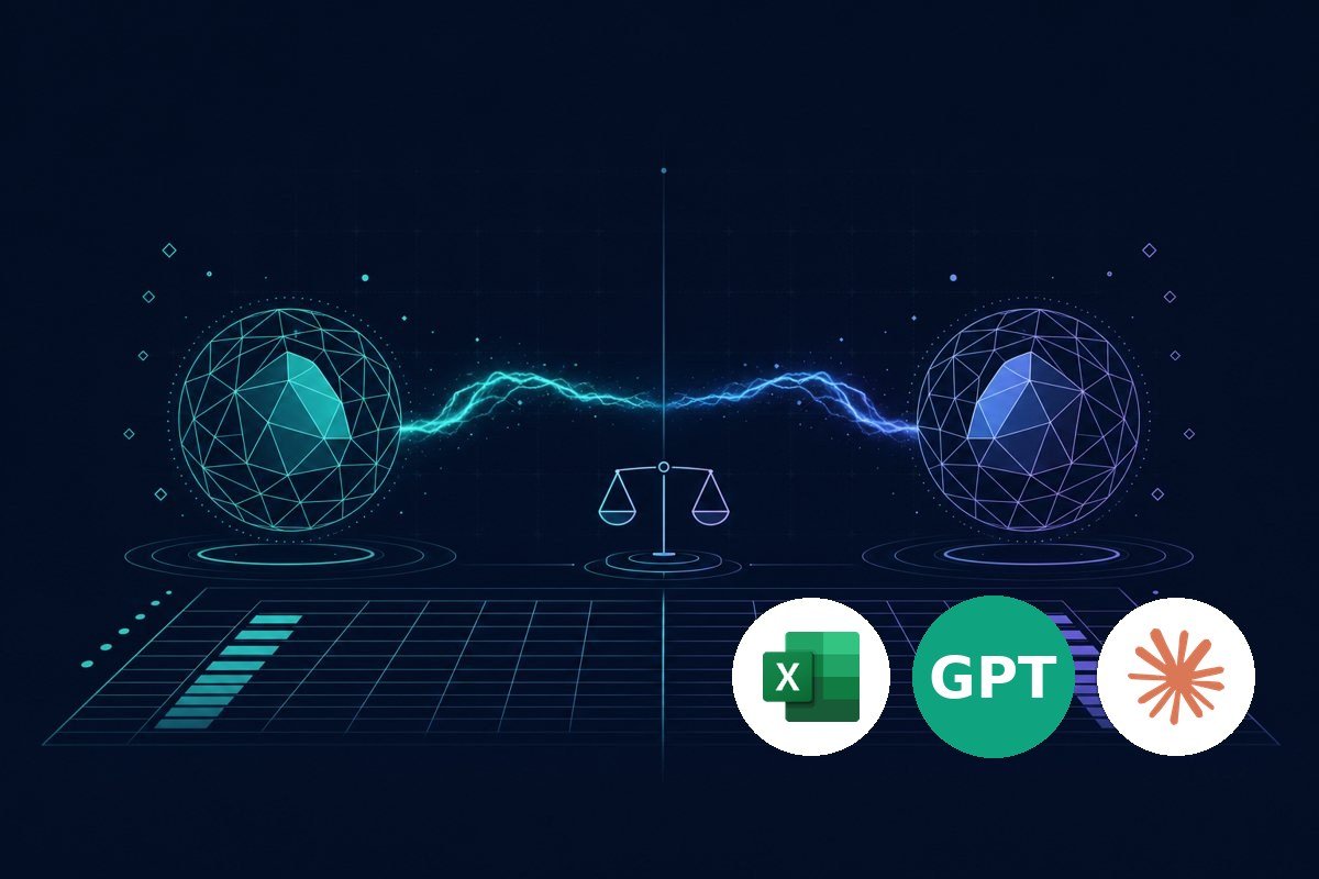 Claude vs ChatGPT for Excel: The Honest Test
